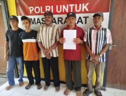 Di Duga Jual Perahu Bantuan Pemerintah, Anggota Nelayan Cemara Pante, Layangkan Pengaduan Ke Polsek Laut