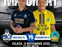 Derbi Manggarai Timur Panaskan Rumput Marilonga, Ende: Persematim Bertekad Balas Kekalahan dari Tiara Nusa FC