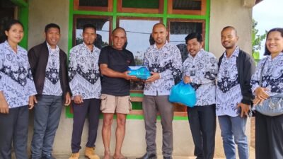 Peringati HGN dan HUT PGRI, SDI Kusu Kukuhkan Karakter Siswa Melalui Santunan Anak Yatim