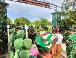 Dandim 1612/Manggarai Kunjungi Koramil Reok, Perkuat Peran Babinsa dan Siaga Nataru