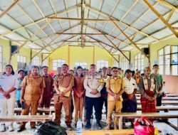 Polsek Lembor Gelar Sosialisasi Bahaya Bullying dan Tertib Lalu Lintas di SMPN 6 Welak