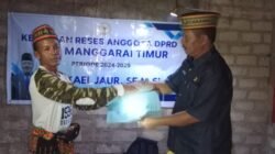 Sumbangan Semen, Legislator PAN Mikael Jaur Dukung Pembangunan Gereja Stasi Bangka Jari