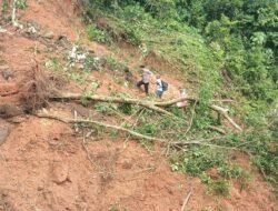 Gerak Cepat Jajaran Polsek Sano Nggoang dan Dinas PU Manggarai Barat Buka Isolasi Jalur Bencana