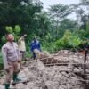 Rumah Warga di Mbeliling Runtuh Diterjang Cuaca Ekstrem, Polisi dan Warga Bergerak Cepat