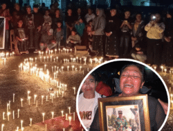 Lilin Menyala, Keadilan Padam!! 17 Bulan Kasus Prada Yansen Tanpa Kejelasan