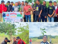 AJO Manggarai Timur Peringati HPN 2026 dengan Aksi Penghijauan di Borong