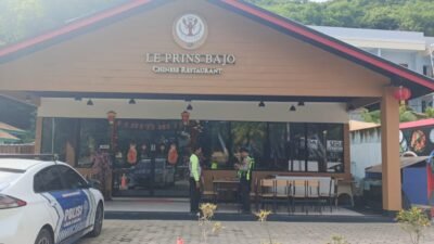 Tertibkan Parkir Liar Demi Keselamatan, Polisi Tegur Tegas Pelaku Usaha di Labuan Bajo