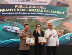 Komitmen Keselamatan Pelayaran di Labuan Bajo, Polres Manggarai Barat Raih Penghargaan Kemenhub RI