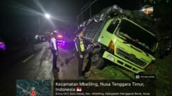 Kecelakaan Tunggal Truk Fuso di Manggarai Barat, Nyawa Pelajar Ngada Tak Tertolong