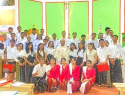 PKM Paskah di Stasi Naron, Komitmen Mahasiswa STIE Karya Perkuat Sinergi dan Pengabdian Sosial