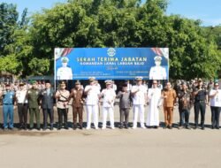 Sertijab Danlanal Labuan Bajo, Polres Manggarai Barat Tegaskan Sinergi TNI-Polri