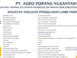 ​Kantongi Izin Lengkap dan SK Menkumham, PT Agro Porang Nusantara Resmi Beroperasi di Reok