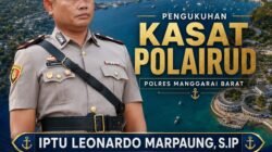 Kasat Polairud Polres Manggarai Barat Resmi Dikukuhkan, Kapolres Tekankan Pengamanan Labuan Bajo sebagai Destinasi Wisata Premium