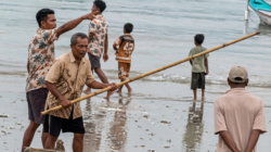 Pasca Kemunculan Buaya di Pantai Motor Pecah, Polsek Reo Keluarkan Imbauan Keamanan bagi Warga