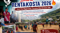 Semarak Pentakosta 2026, Umat Stasi Nggari Gelar Turnamen Bola Voli Antar KBG
