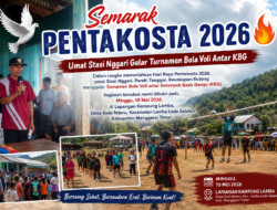 Semarak Pentakosta 2026, Umat Stasi Nggari Gelar Turnamen Bola Voli Antar KBG