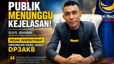 Publik Menunggu Kejelasan! Elvis Jehama Desak Inspektorat Umumkan Hasil Audit DP3AKB