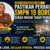 Kadis P dan K Manggarai Timur Pastikan Perbaikan SMPN 19 Borong Sudah Tahap Pengusulan