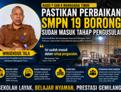Kadis P dan K Manggarai Timur Pastikan Perbaikan SMPN 19 Borong Sudah Tahap Pengusulan