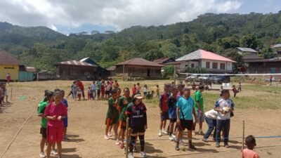 Turnamen Bola Voli Antar KBG Tingkat Stasi Nggari Resmi Dibuka, Semarakkan Pentakosta 2026