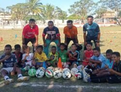 Tim Sepak Bola Kecamatan Komodo Matangkan Persiapan Hadapi O2SN Tingkat Kabupaten Manggarai Barat
