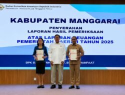 Manggarai Raih WTP 8 Kali Beruntun, Bupati Hery Komit Tingkatkan Standar Kualitas Kerja