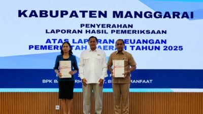 Manggarai Raih WTP 8 Kali Beruntun, Bupati Hery Komit Tingkatkan Standar Kualitas Kerja