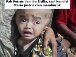 Pilu Bocah 3 Tahun Asal Manggarai Timur: Kepala Maria Terus Membesar, Orangtua Hampir Menyerah karena Biaya Pengobatan