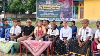 Reses di Desa Bangka Kantar, Warga Manggarai Timur Minta DPRD NTT Perjuangkan Pencabutan Pergub Larangan Beli BBM Bersubsidi Bagi Penunggak Pajak