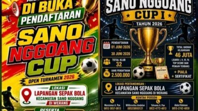 Panggung Gengsi: Open Turnamen Sano Nggoang Cup I Siap Bergulir Juli 2026, Perebutkan Hadiah Fantastis