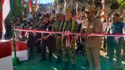 Kemanunggalan TNI dan Rakyat: Pangdam IX/Udayana Resmikan Jembatan Garuda di Reok, Buka Akses Kesejahteraan Warga Manggarai
