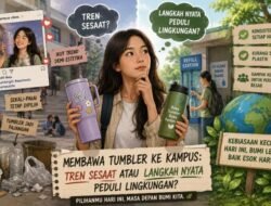 Membawa Tumbler ke Kampus: Tren Sesaat atau Langkah Nyata Peduli Lingkungan?