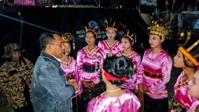 Bentuk Kepedulian Pemkab Manggarai, Bupati Hery Nabit Sambangi Kontingen Jamda X NTT dan Titip Pesan Jati Diri