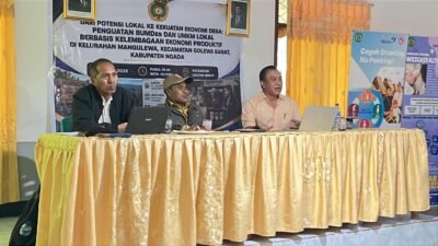 FISIP-UNDANA Dorong Penguatan Ekonomi Desa melalui Pengembangan Potensi Lokal dan Kelembagaan BUMDes di Kelurahan Mangulewa