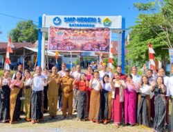 Sambut Pesta Emas, SMPN 1 Satarmese Gaungkan Semangat Kolaborasi