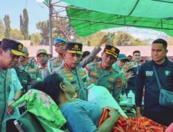 Polri untuk Masyarakat, Kapolres Levi Pastikan Penanganan Bencana Gempa Aman dan Kondusif