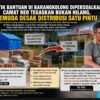 Logistik Bantuan di Barangkolong Dipersoalkan, Camat Reo Tegaskan Bukan Hilang, Pemuda Desak Distribusi Satu Pintu