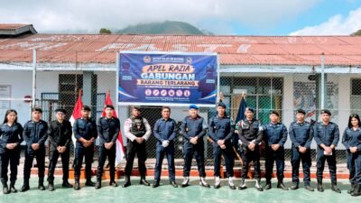 Cegah Gangguan Kamtib, Rutan Kelas IIB Ruteng Geledah Blok Warga Binaan