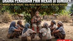 MENJERIT DI BAWAH POHON: Mama-Mama Gongger Satar Punda Barat Tak Berdaya di Depan Buku Tagihan PNM Mekar, Ekonomi Hancur Akibat Gempa
