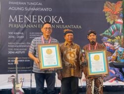 Batik Dimensi Ruang Pertama di Dunia, Mpu Agung Suhartanto Cetak Rekor LEPRID