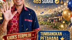 Nanang Kasim Menang Dramatis di Pilkades Macang Tanggar, Tumbangkan Petahana dengan Selisih 1 Suara