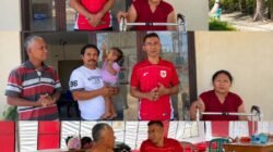 Kunjungi Pasien Korban Gempa Manggarai Timur di Labuan Bajo,  Ketua Fraksi  NasDem, Elvis Jehama Pastikan Perawatan dan Pendampingan Berlanjut