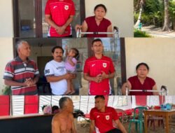 Kunjungi Pasien Korban Gempa Manggarai Timur di Labuan Bajo,  Ketua Fraksi  NasDem, Elvis Jehama Pastikan Perawatan dan Pendampingan Berlanjut