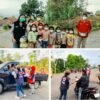 PMI Manggarai Bagikan Masker kepada Warga Terdampak Kebakaran TPA Ncolang