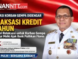 Aspirasi Korban Gempa Didengar, OJK Beri Relaksasi Kredit 3 Tahun, Gubernur Melki Ajak Bank Pulihkan Flores