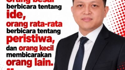 KETUA UMUM DPP K-GIBRAN ARNOLD LINTONG: PEMIMPIN SEJATI BICARA IDE, BUKAN MENJATUHKAN ORANG LAIN