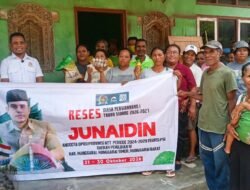 Kawal Transparansi Bencana dan Validitas Data: Junaidin Mahasan Gelar Reses di Mondo Desa Bajak serta Salurkan Bantuan Kemanusiaan