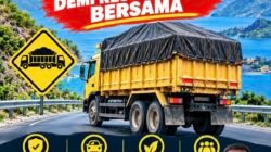 Pemerintah Kabupaten Manggarai Timur Tegaskan Kewajiban Tutup Muatan Dump Truk Demi Keselamatan Bersama