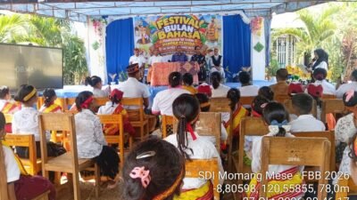 Festival Bulan Bahasa, Komitmen SDI Momang Mese Asah Literasi dan Lestarikan Budaya Manggarai